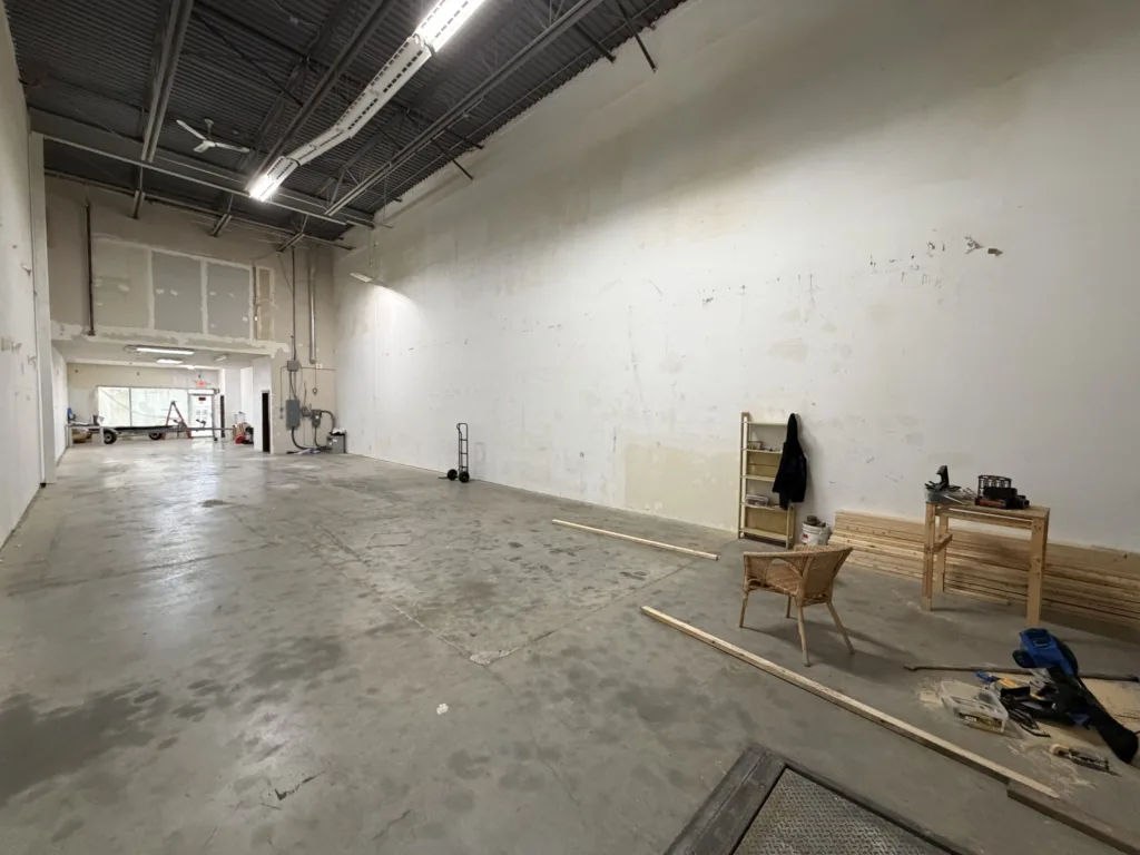 Warehouse floor space in Unit 121 at 11568 Eburne Way, Richmond
