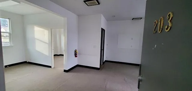 1826-1828 West Broadway Unit 202 interior office space with separate rooms