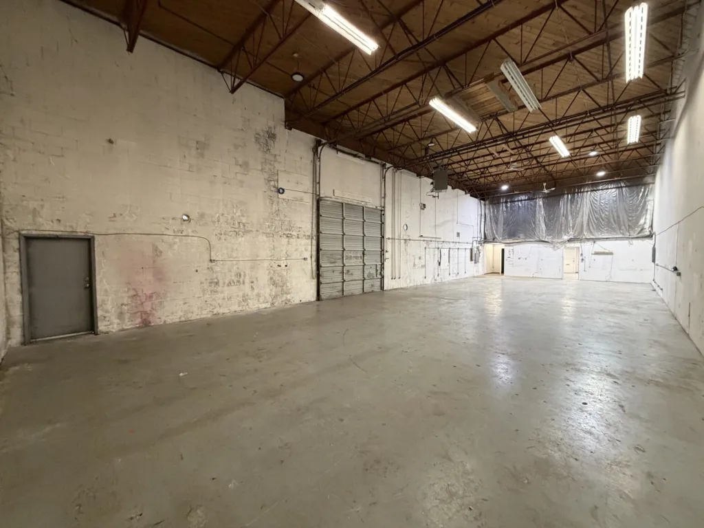 2520 Simpson Road warehouse interior high ceilings loading door Richmond