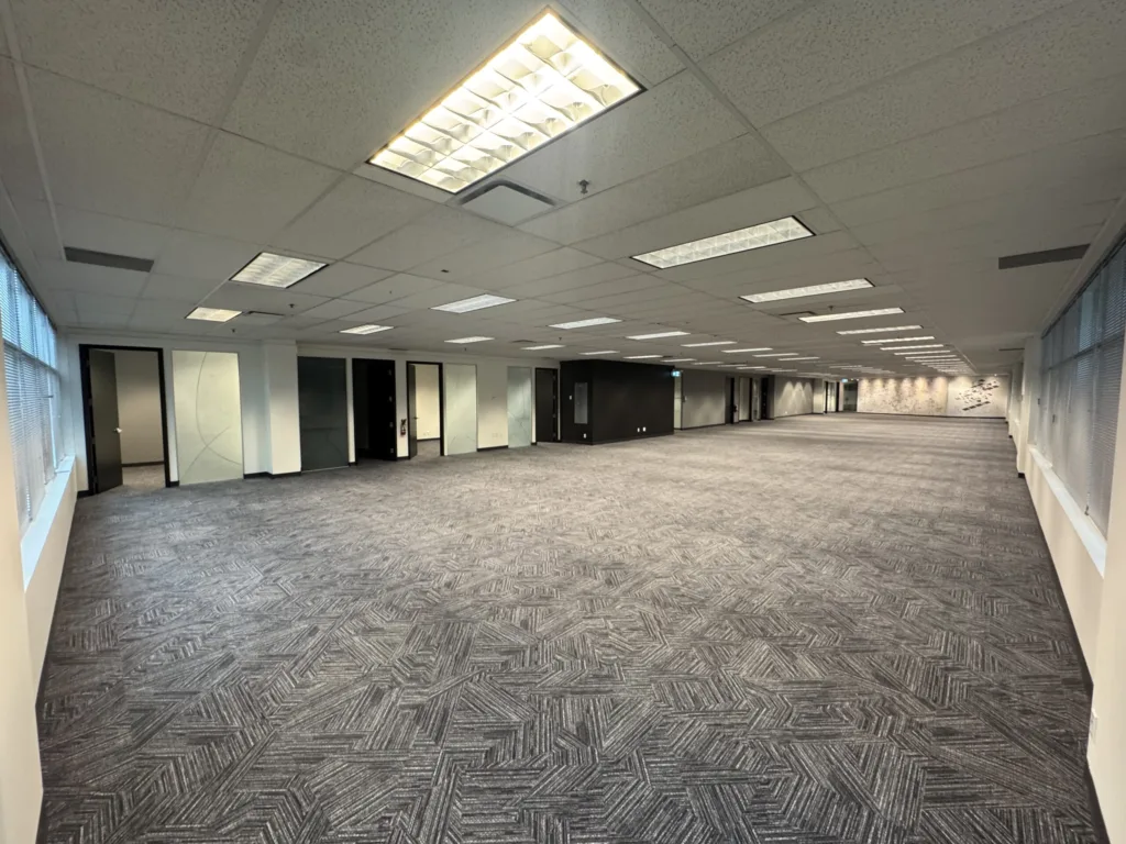 4600 Jacombs Road Unit 110 hallway and office corridor