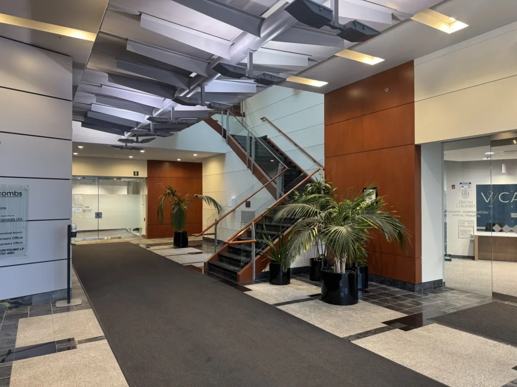 4600 Jacombs Road office interior with private offices Richmond