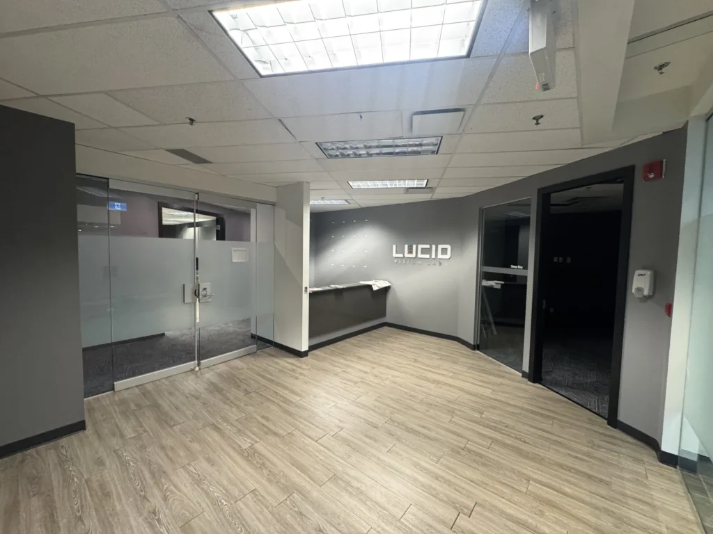 4600 Jacombs Road open co-working area office layout Richmond