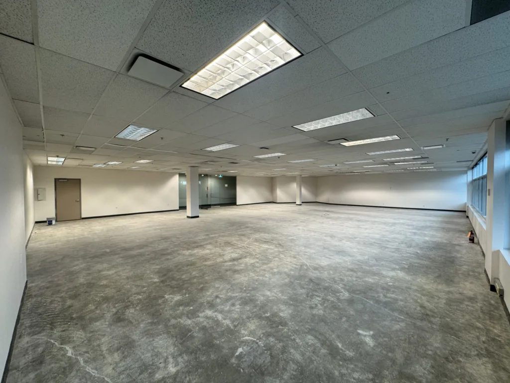 4600 Jacombs Road Unit 220 office layout floor plan Richmond BC