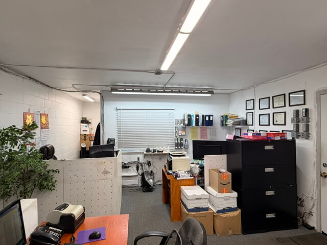 8851 Beckwith Road Unit 120 - Warehouse interior Richmond BC