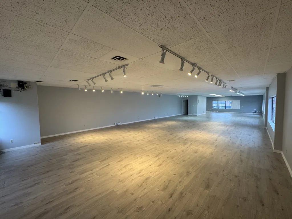 Bridgeport Place Unit 200 second-floor office space exterior at 11031 Bridgeport Rd Richmond