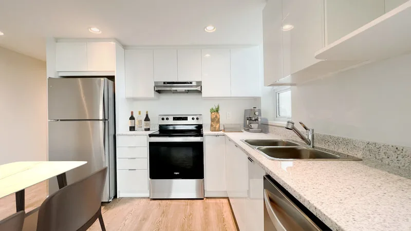 Lelem Village Shortcut Rd open kitchen and dining area