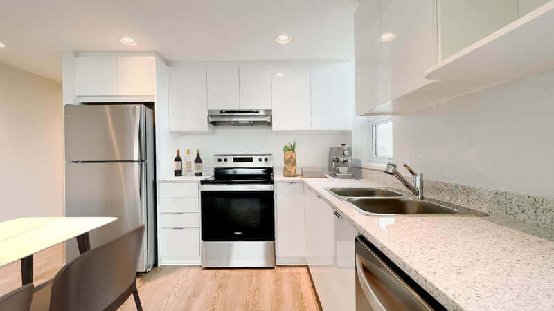 Lelem Village Shortcut Rd open kitchen and dining area